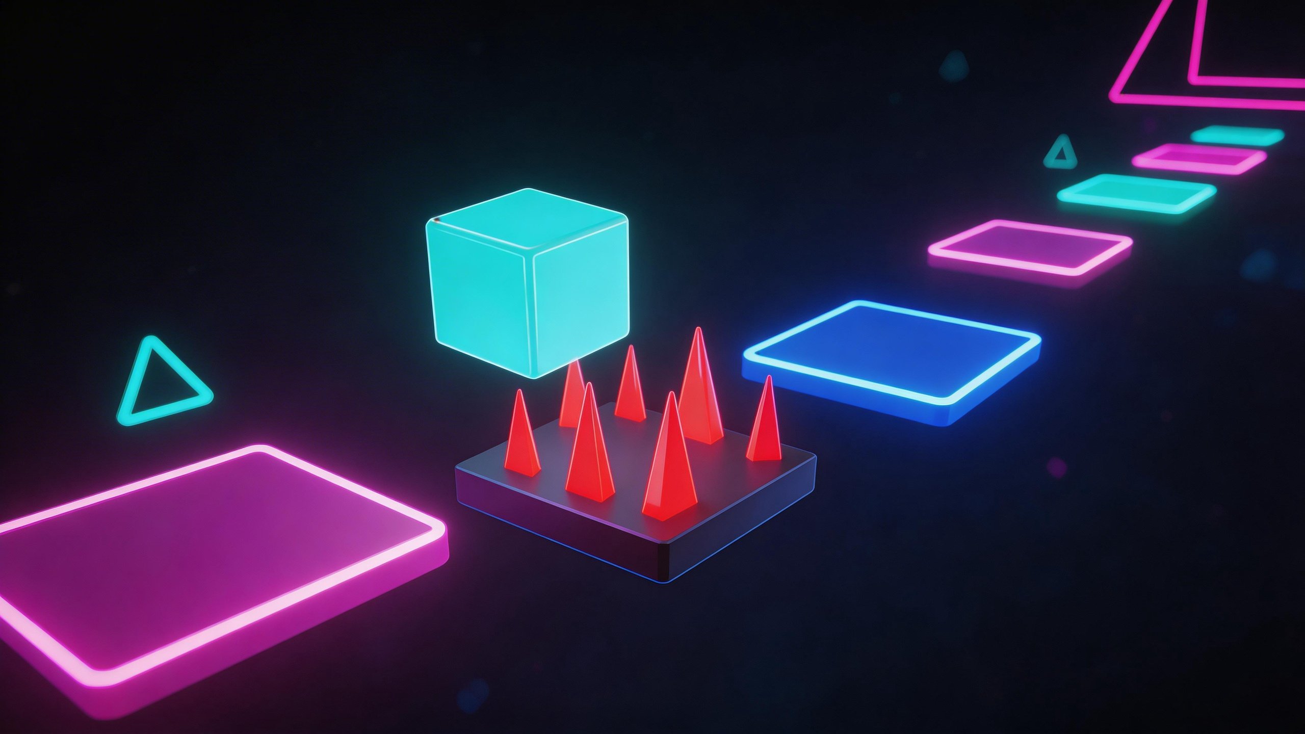 Geometry Lite gameplay